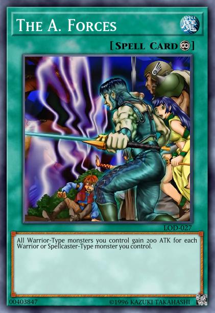 The A. Forces Card Image