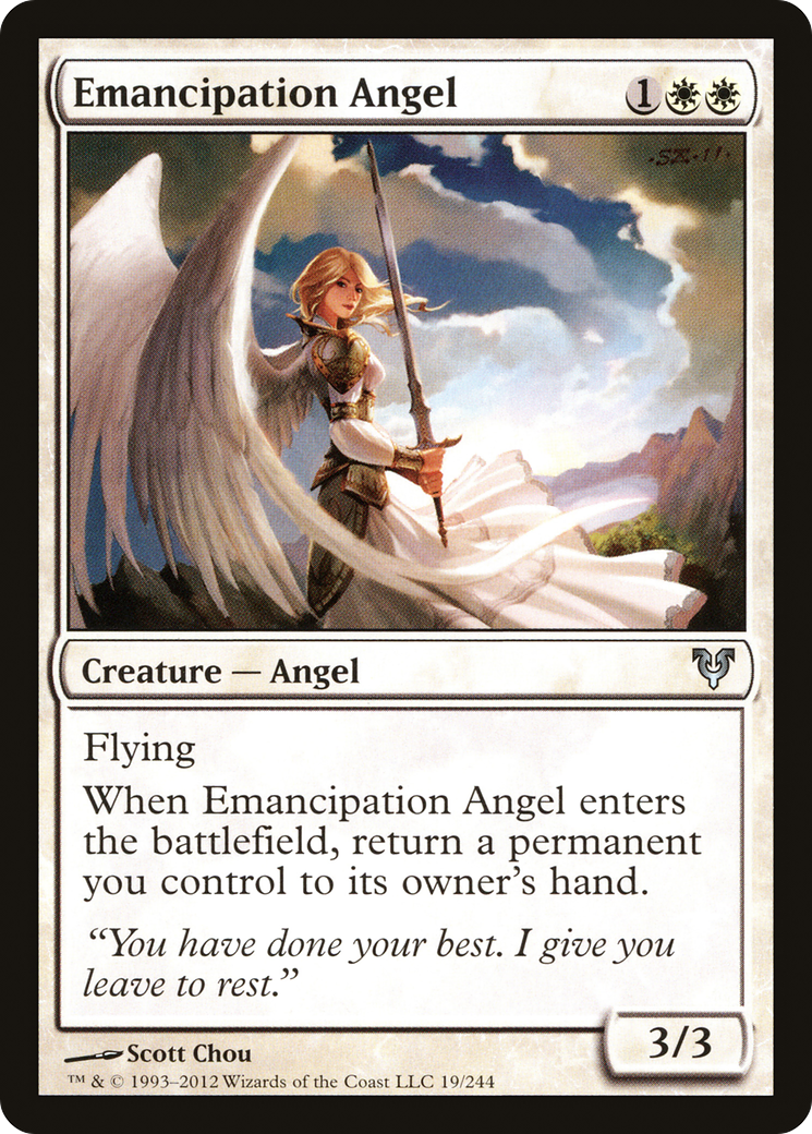 Emancipation Angel Card Image