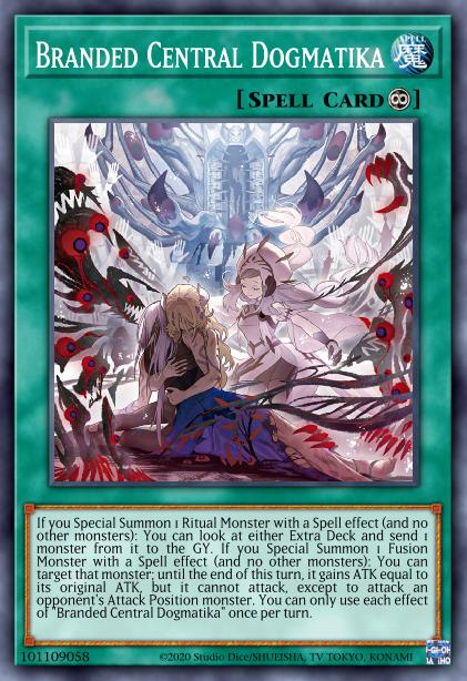 Branded in Central Dogmatika Yu-Gi-Oh Card, Art 2