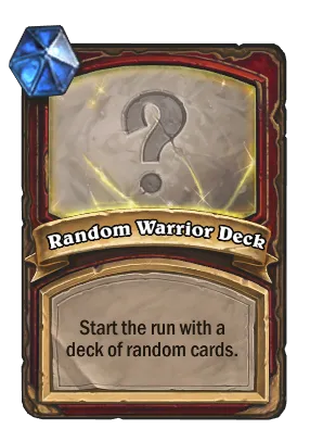 Random Warrior Deck Card Image