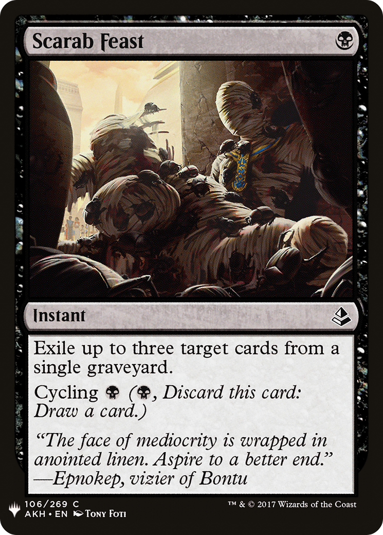 Scarab Feast Card Image