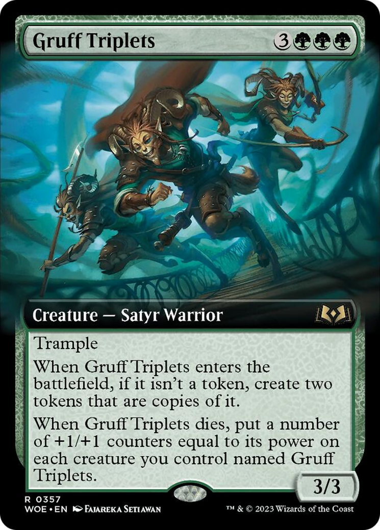 Gruff Triplets Card Image