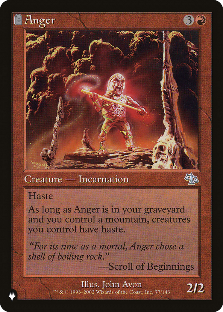 Anger Card Image