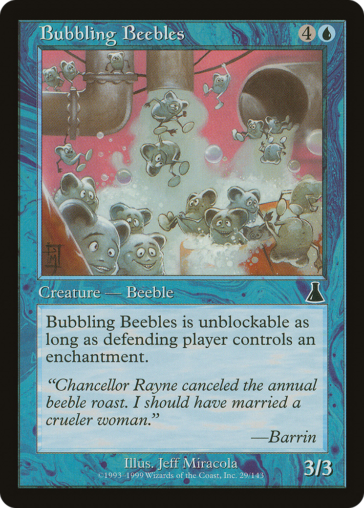 Bubbling Beebles Card Image