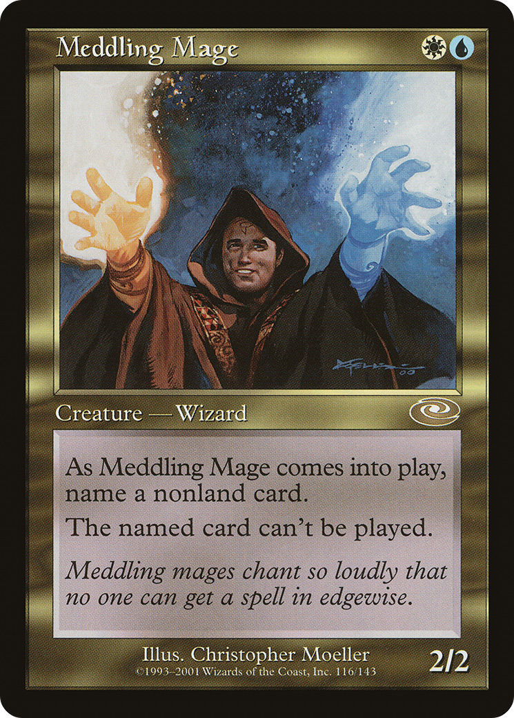 Meddling Mage Card Image