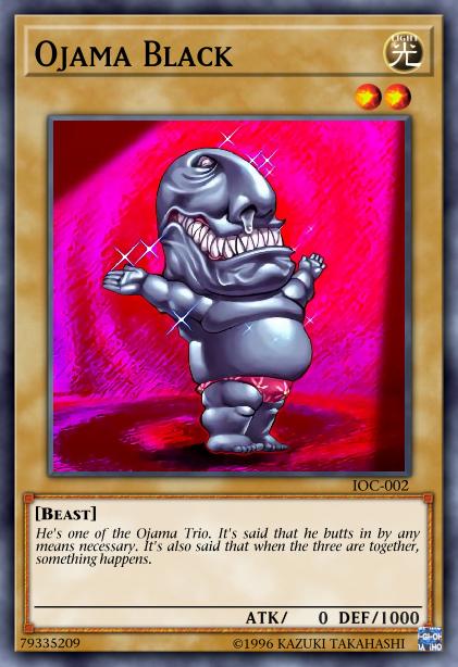 Ojama Black Card Image