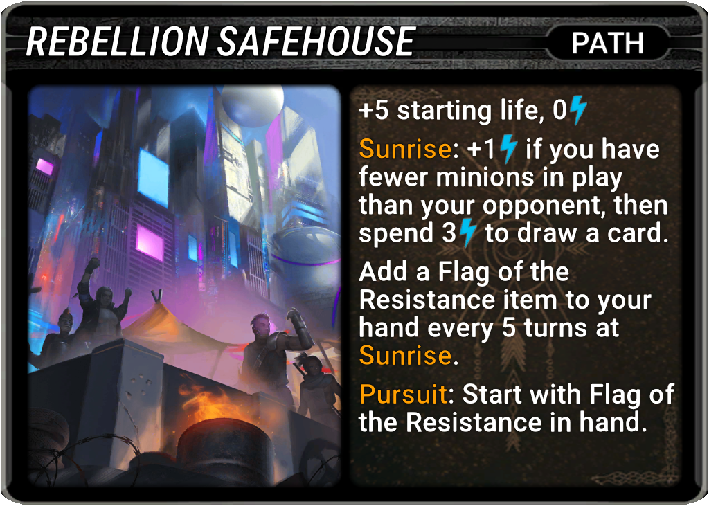 Rebellion Safehouse Card Image