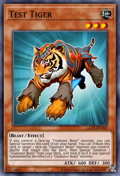 Test Tiger Card Image