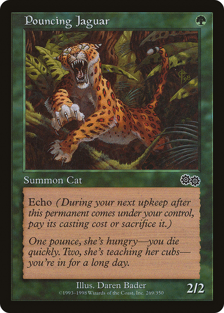 Pouncing Jaguar Card Image