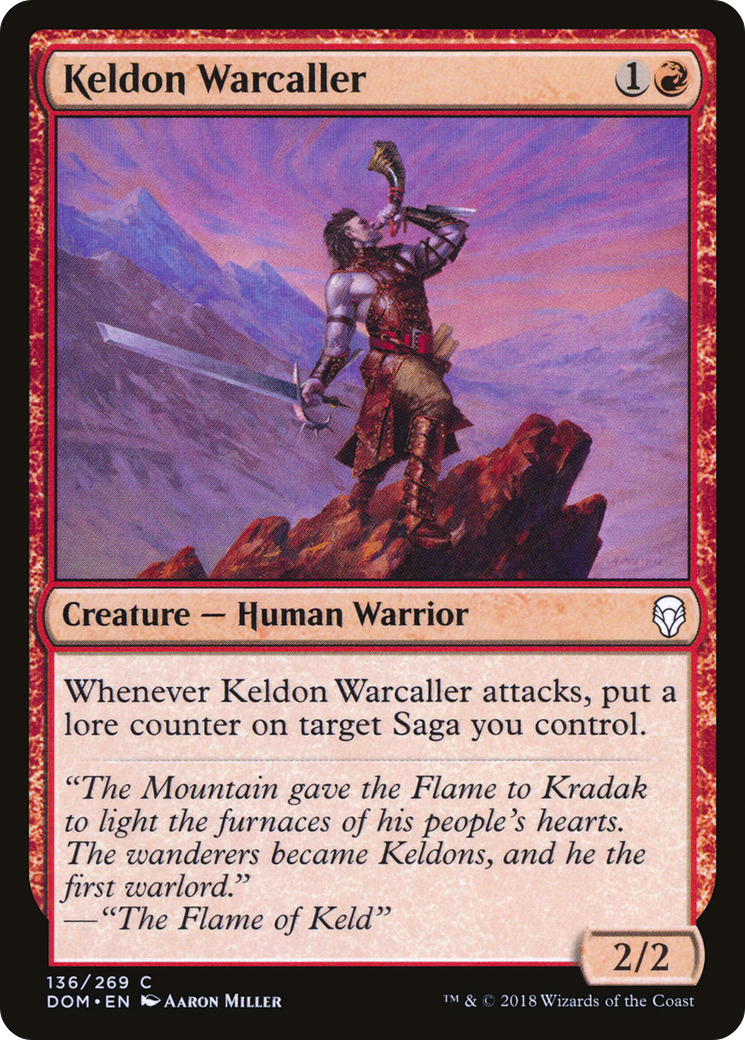 Keldon Warcaller Card Image