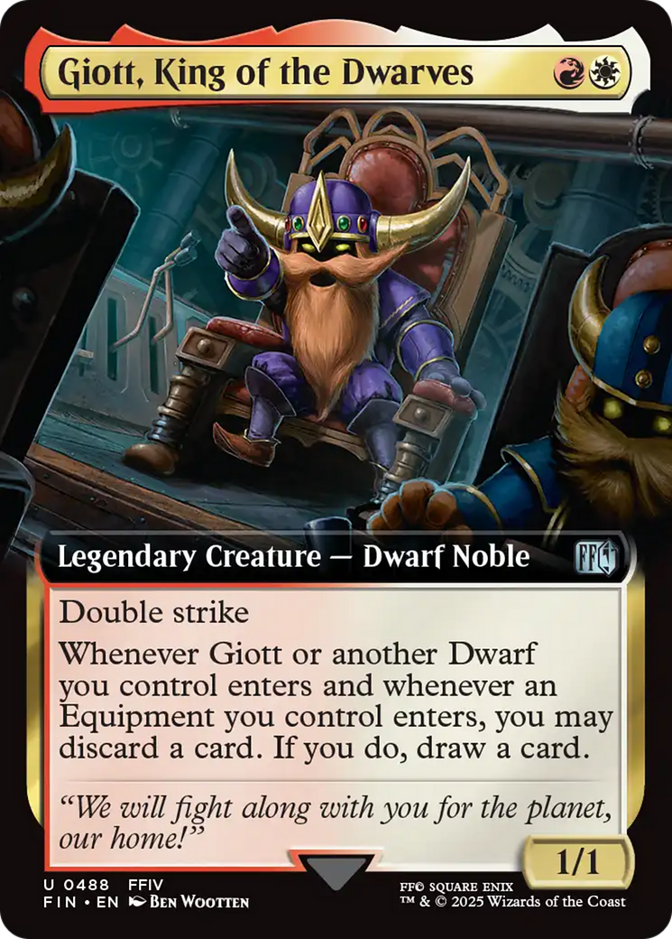 Giott, King of the Dwarves Card Image