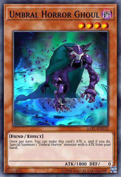 Umbral Horror Ghoul Card Image