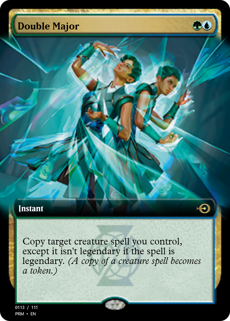 Double Major Card Image