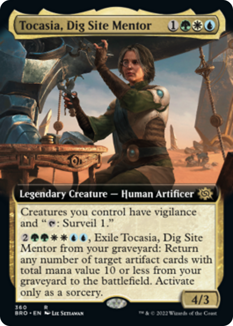 Tocasia, Dig Site Mentor Card Image