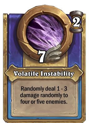 Volatile Instability Card Image