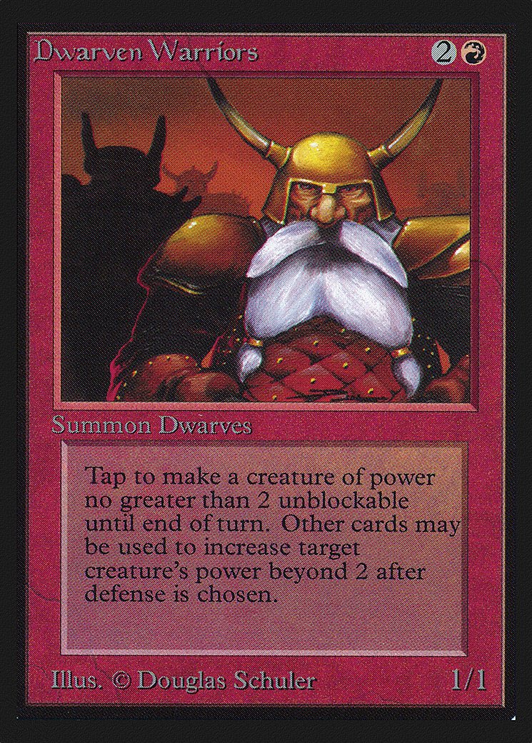 Dwarven Warriors Card Image