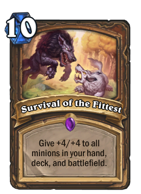 Survival of the Fittest Card Image