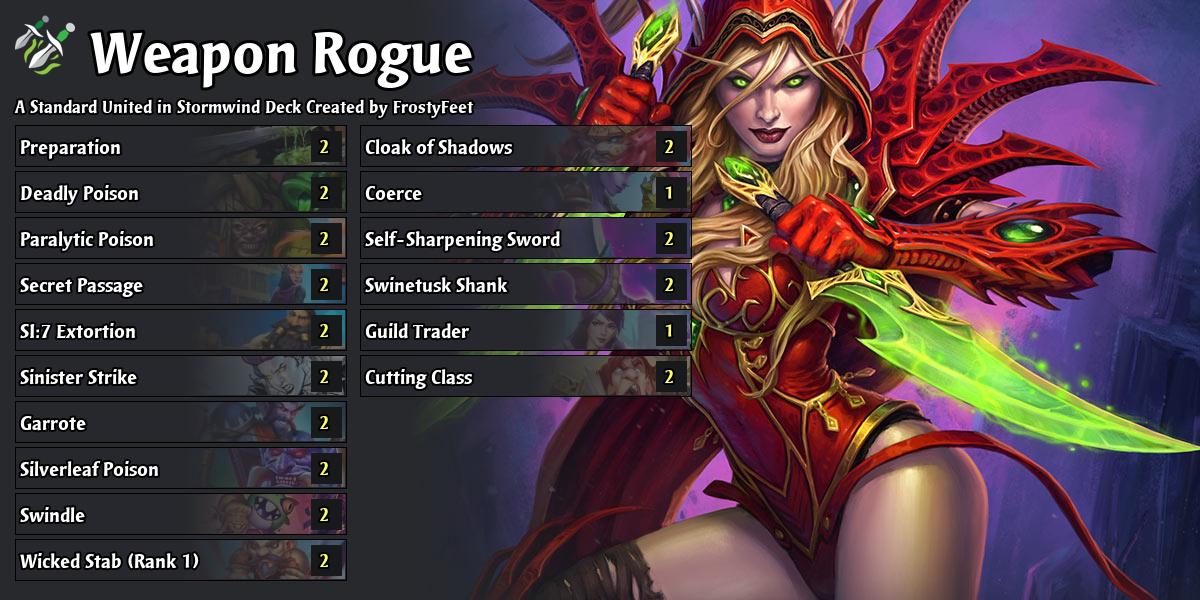 digo's Weapon Rogue Masters Tour Silvermoon United in Stormwind