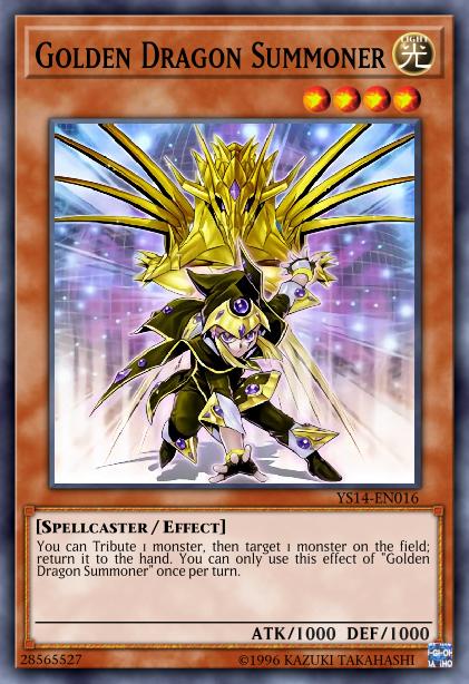 Golden Dragon Summoner Card Image