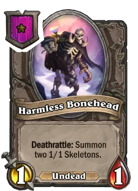 Harmless Bonehead Card Image