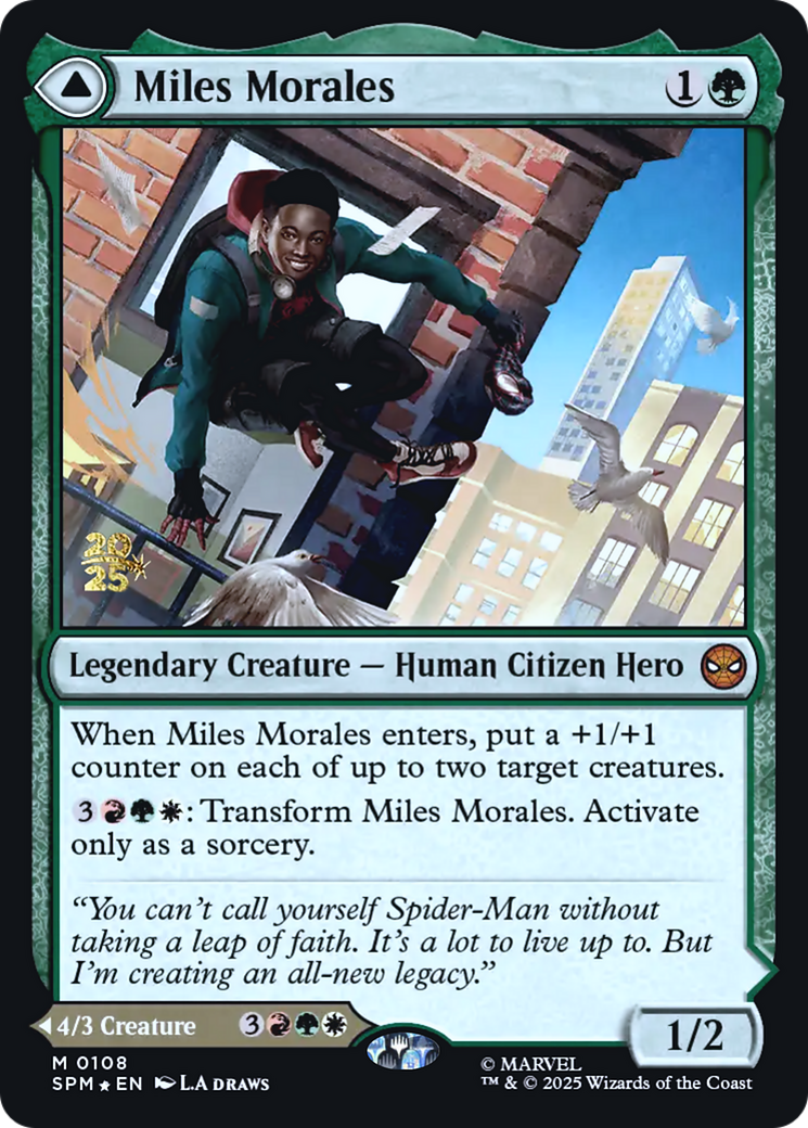 Miles Morales // Ultimate Spider-Man Card Image