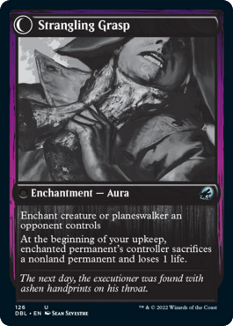 Vengeful Strangler // Strangling Grasp Card Image