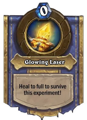 Glowing Laser Card Image