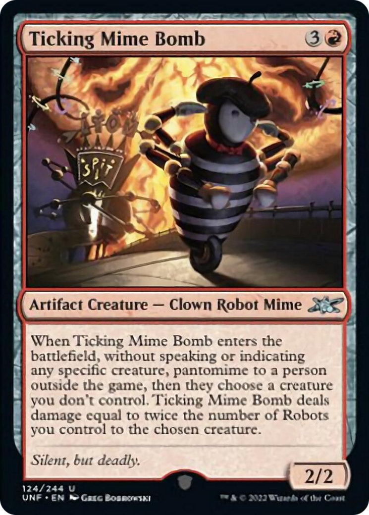 Ticking Mime Bomb Card Image