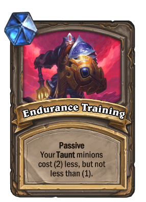 Endurance Training Card Image