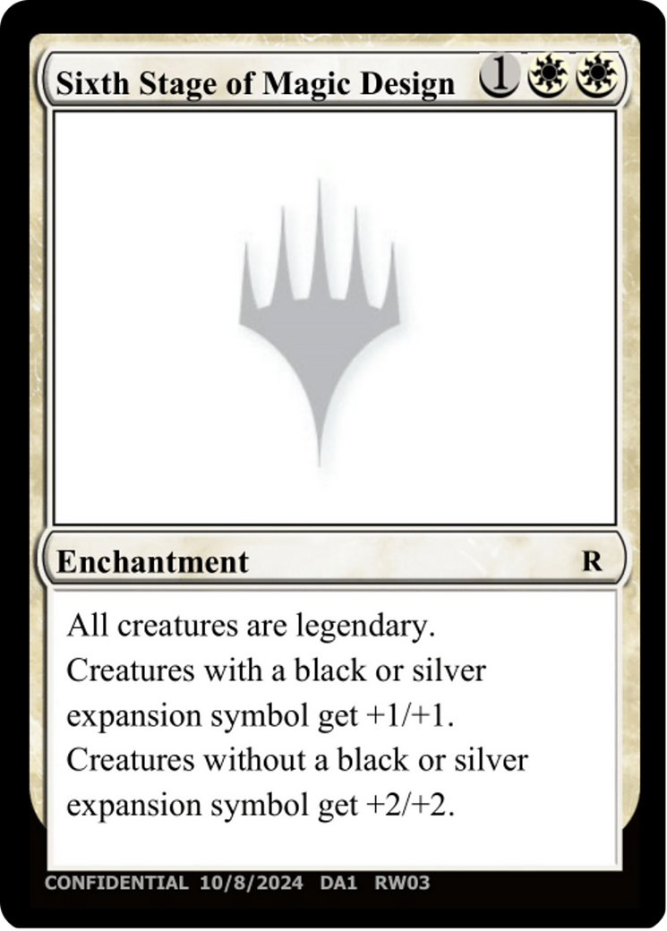 Sixth Stage of Magic Design Card Image