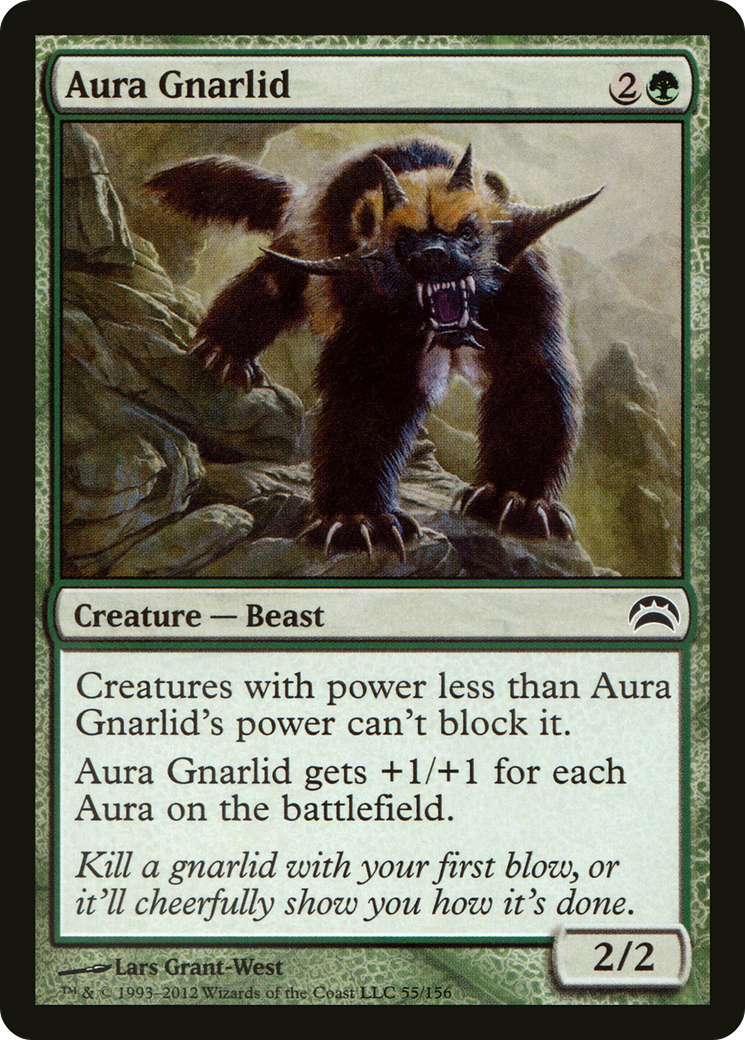 Aura Gnarlid Card Image