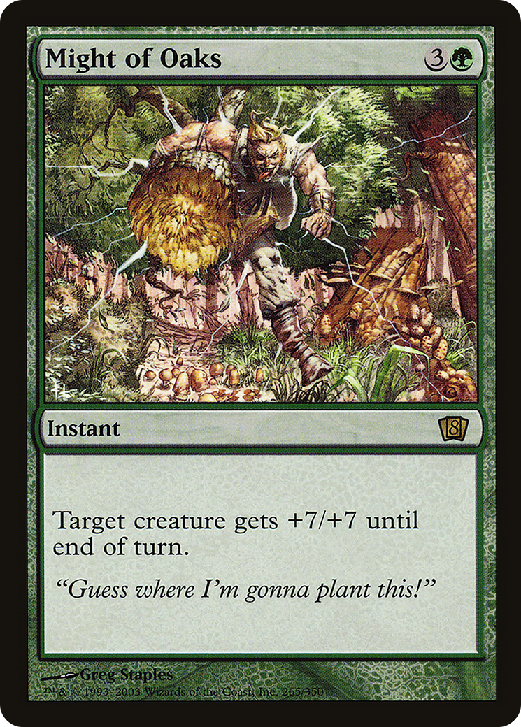 Might of Oaks Card Image
