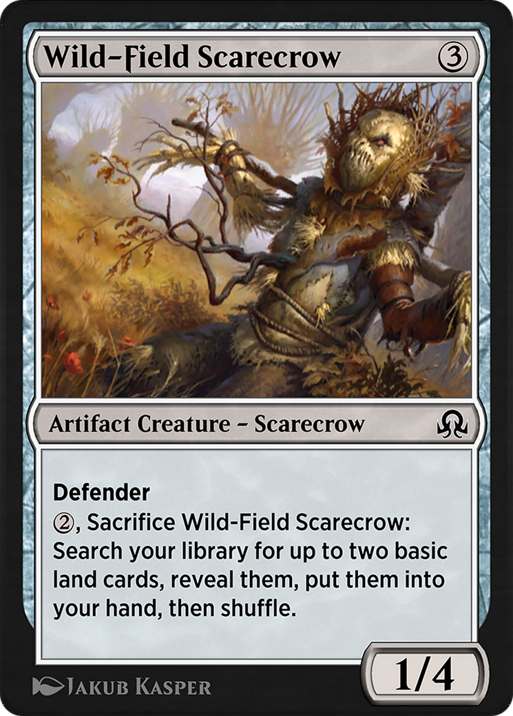 Wild-Field Scarecrow Card Image