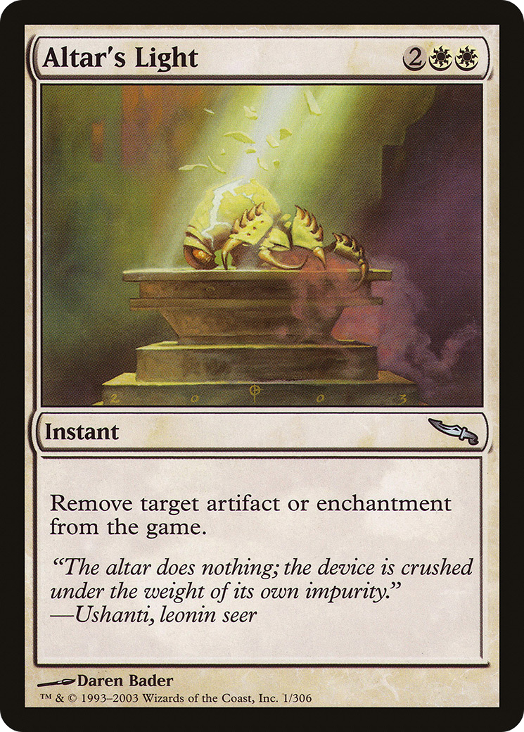 Altar's Light Card Image