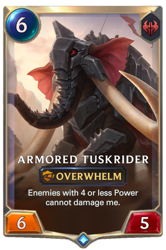 Armored Tuskrider Card Image