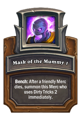 Mask of the Mummy 1 Card Image