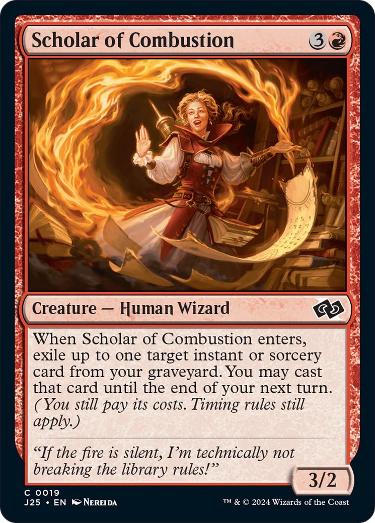 Scholar of Combustion Card Image