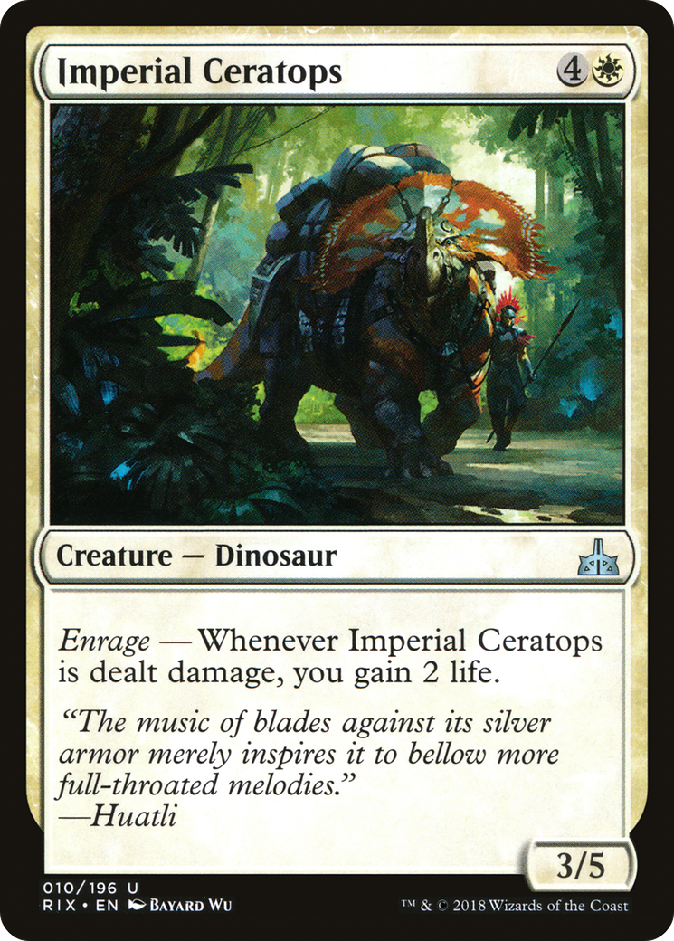 Imperial Ceratops Card Image