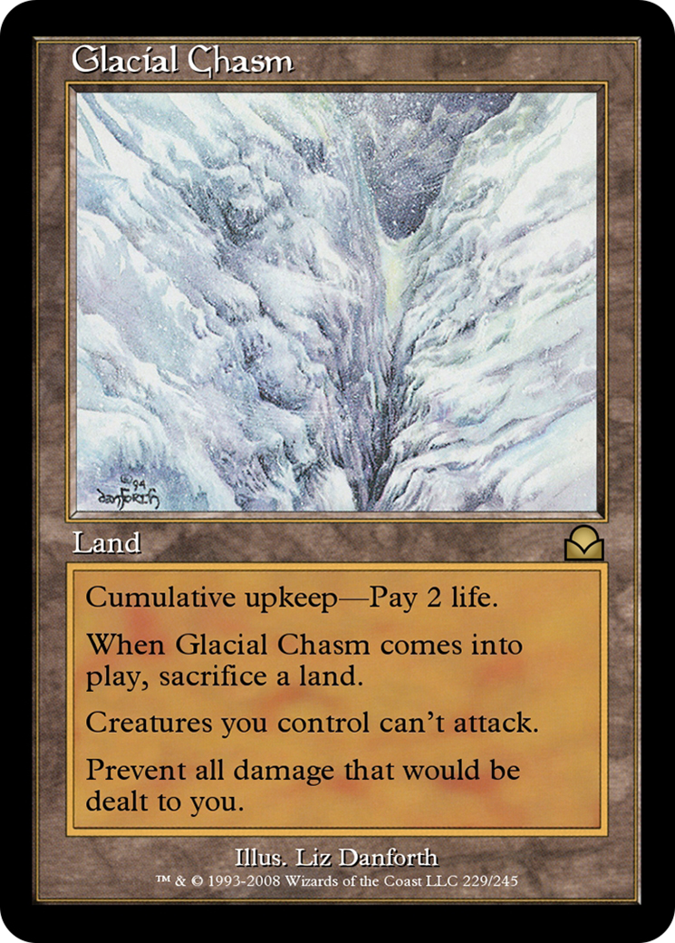 Glacial Chasm Card Image