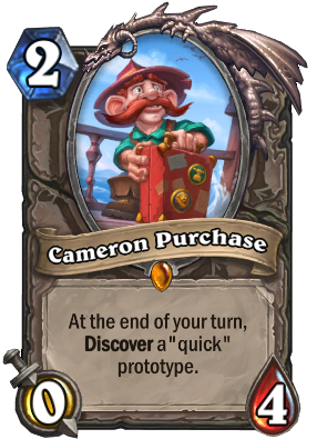 Cameron Purchase Card Image
