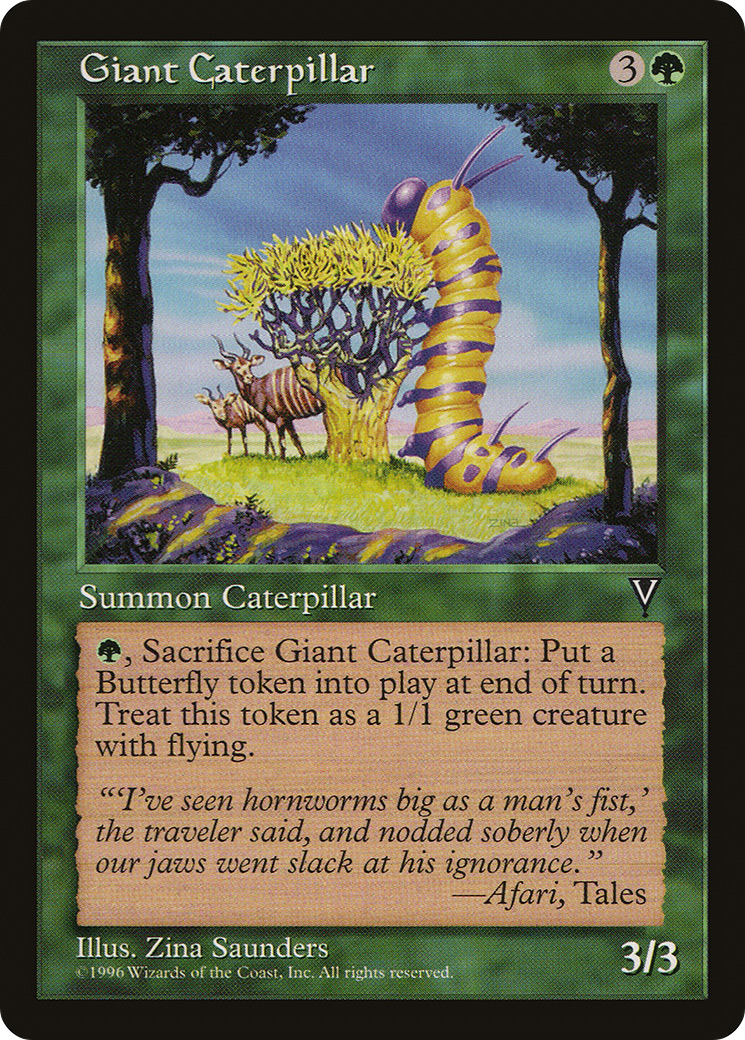 Giant Caterpillar Card Image