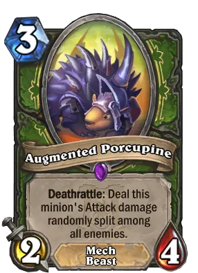 Augmented Porcupine Card Image