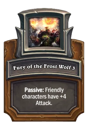 Fury of the Frost Wolf 3 Card Image