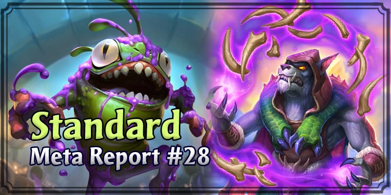 Standard Meta Report #28 - Top Hearthstone Decks March 22, 2020 - March 29, 2020