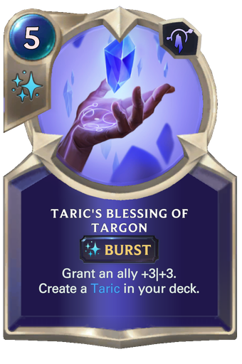 Taric's Blessing of Targon Card Image