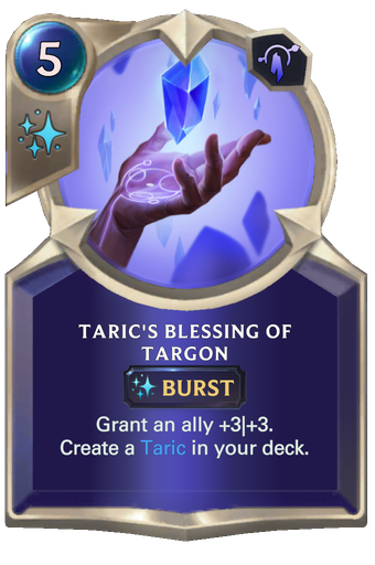 Taric's Blessing of Targon Card Image