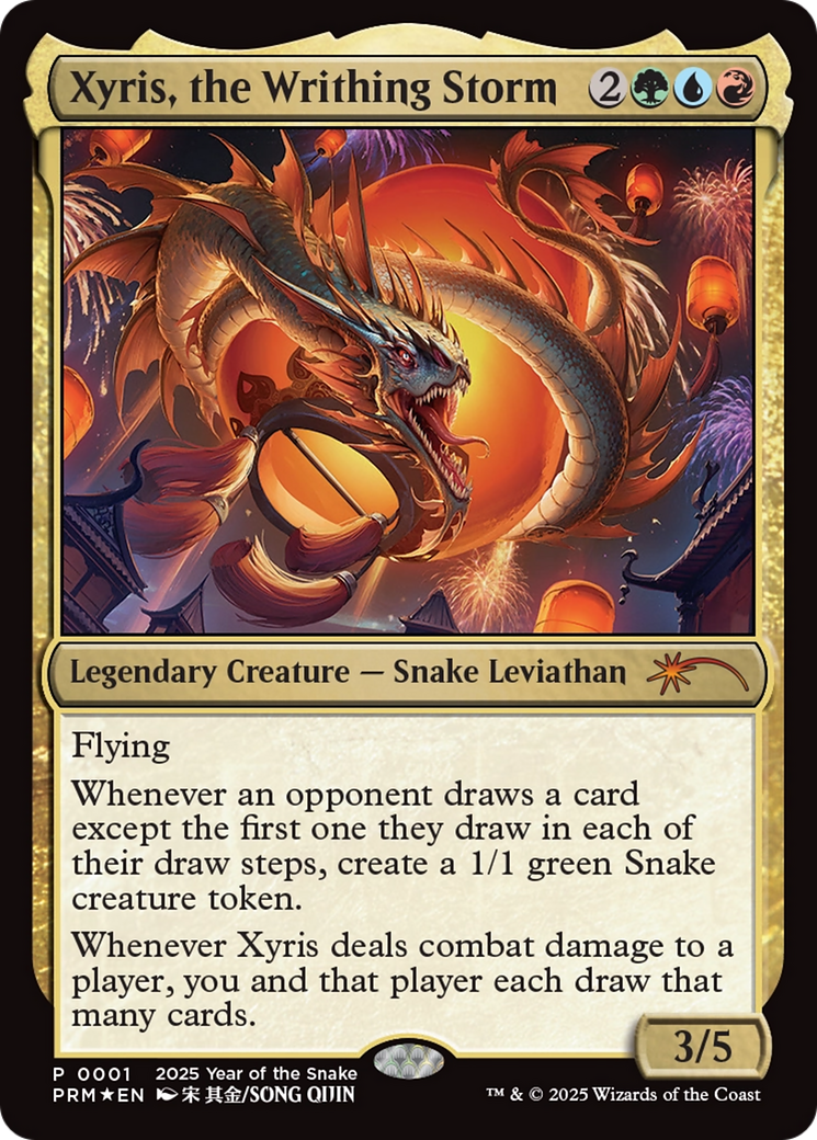 Xyris, the Writhing Storm Card Image