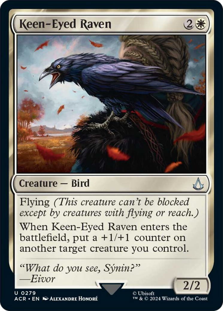 Keen-Eyed Raven Card Image