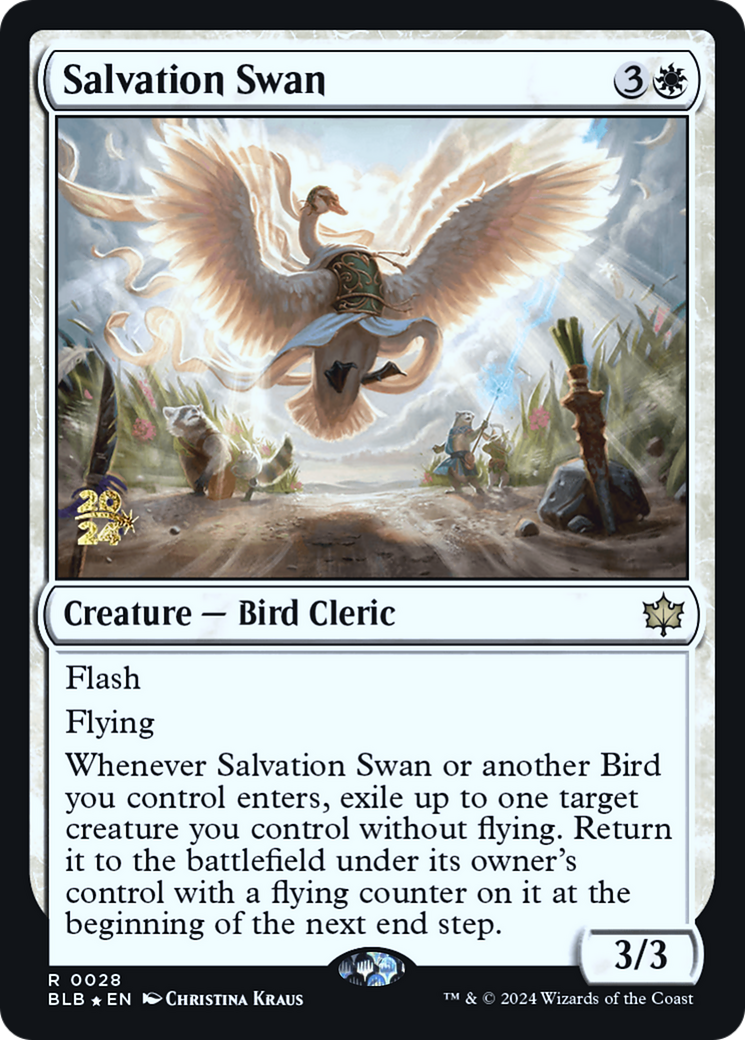 Salvation Swan Card Image