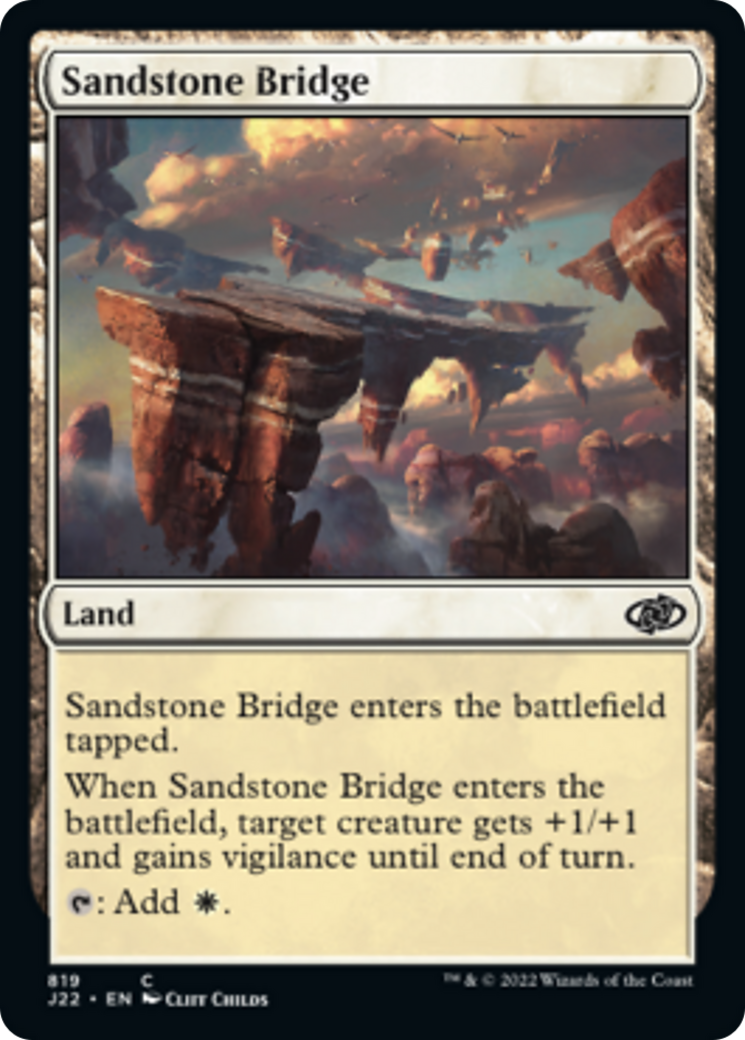 Sandstone Bridge Card Image